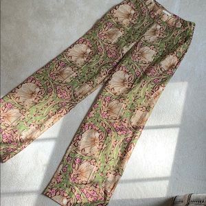 Unique printed straight leg trouser